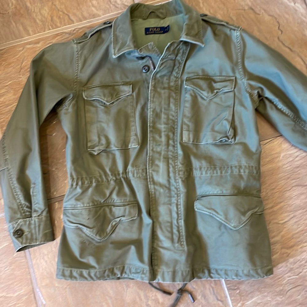 Ralph Lauren Green Military Style Jacket
